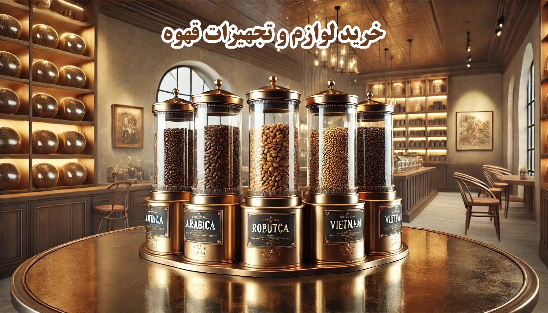 خرید انواع لوازم وتجهیزات قهوه