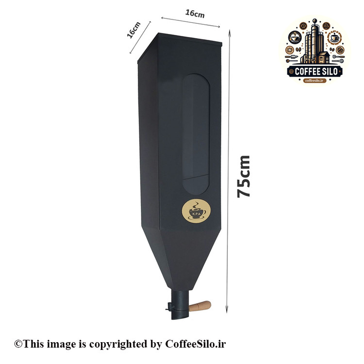 سیلو قهوه فلزی طرح ویتنام